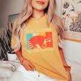 Raccoon Lovers' Oversized Comfort Colors Tee - Unisex Casual Wear Mustard