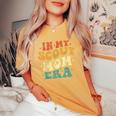 In My Scout Mom Era Scout Mom Vintage Women's Oversized Comfort T-Shirt Mustard