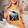 UFO Raccoon Women's Oversized T-Shirt - Comfort Colors Mustard