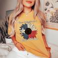 Never Underestimate A Texas Woman Feminist Women's Rights Women's Oversized Comfort Colors T-Shirt Mustard