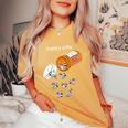 Women’s Comfort Colors T-Shirt | Happy Pills Raccoon Lover Gift Mustard