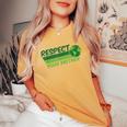 Respect Your Mother Awesome Earth Day Globe Graphic Women's Oversized Comfort T-Shirt Yam