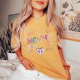Soon To Be Mommy 2025 Mom Est 2025 Loading Promoted To Mommy Women's Oversized Comfort T-Shirt Yam