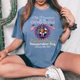 47Th President Donald Trump Inauguration Day January 20 2025 Women's Oversized Comfort T-Shirt Blue Jean