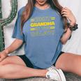 Best Grandma In The Galaxy For Men Women's Oversized Comfort T-Shirt Blue Jean