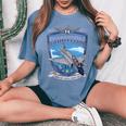 Intage F4 Phantom Ii Avion De Chasse De L'aviation T-shirt oversize confortable pour femme Blue Jean
