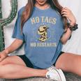 No Tags No Restarts Cowboy Western Country Fan Line Dance Cuello Camiseta extragrande cómoda para mujer Blue Jean