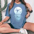 Pole Dance Dancer Pole Dance Pole Dance Pole Dance Cuello Camiseta extragrande cómoda para mujer Blue Jean