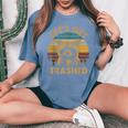 Raccoon Lovers | Cute Animal | Women's Oversized Comfort Colors Tee Blue Jean