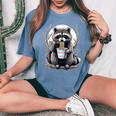 Raccoon Noodle Cup Unisex Tee | Cozy Oversized Comfort Blue Jean