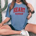 Heart Breaker Happy Valentine's Day Retro Women Women's Oversized Comfort T-Shirt Mustard