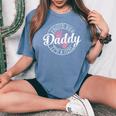 Proud New Daddy It's A Girl Dad To Be 1St Time Father Women's Oversized Comfort T-Shirt Mustard