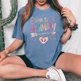 Soon To Be Mommy 2025 Mom Est 2025 Loading Promoted To Mommy Women's Oversized Comfort T-Shirt Mustard
