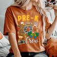 Pre K Zoo Field Trip 2025 Squad Matching Teacher Student Women's Oversized Comfort T-Shirt Crimson