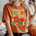 100 Days Of 1St Grade 100 Days Of School For 1St Grade Women's Oversized Comfort T-Shirt Yam