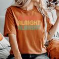 Alright Retro 70'S Distressed Vintage Classic Seventies Women's Oversized Comfort T-Shirt Yam