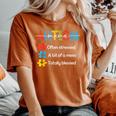 Autism Mama Autism Awareness Mom Neuro Diverse Mother Mommy Women's Oversized Comfort T-Shirt Yam