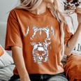 Cane Corso Mastín Italiano Cabeza De Perro Cuello Camiseta extragrande cómoda para mujer Yam