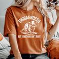 Cowboy Raccoon Women's Oversized T-Shirt | Humorous Comfort Wear Yam