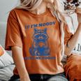 Funny Raccoon Meme Women's Oversized T-Shirt - Comfort & Style Yam