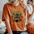 Kids Raccoon 'Trash Panda' Cartoon Oversized Women's T-Shirt Yam