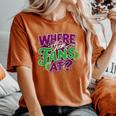 Where Them Vintage Fans At Black Girl For Girls Women's Oversized Comfort T-Shirt Yam