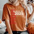 Mom Senior 2025 Mother Of A Class Of 2025 Graduate Women's Oversized Comfort T-Shirt Yam