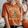 No Tags No Restarts Cowboy Western Country Fan Line Dance Cuello Camiseta extragrande cómoda para mujer Yam