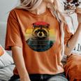 Oversized Women's T-Shirt | Cozy Comfort with Raccoon Design Yam