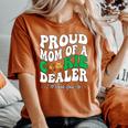 Proud Mom Of A Cookie Dealer Scout Troop Scouting Girls Women's Oversized Comfort T-Shirt Yam
