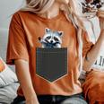 Raccoon Oversized Women's T-Shirt - Cozy Casual Comfort Yam