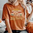 Stay Trashy Opossum & Raccoon Meme T-Shirt | Women's Relaxed Fit Yam