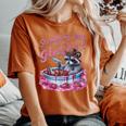 Strawberry Jam Raccoon Women's Oversized T-Shirt | Comfy Design Yam