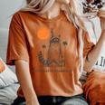 Trash Panda Raccoon T-Shirt | Retro 90s Sunset | Women's Oversized Fit Yam