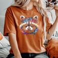 Watercolor Raccoon T-Shirt | Women's Oversized Classic | Small Polyester Yam
