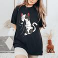 Cat Lovers Kitty Dueño Niñas Niños Es Camiseta extragrande cómoda para mujer Black