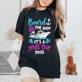 It's A Girls Trip 2025 Vacation Travel Girls Cruising 2025 Women's Oversized Comfort T-Shirt Black