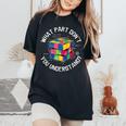 Magic Cube Solution Nerd Genie Cadeau Drôles Hommes S T-shirt oversize confortable pour femme Black