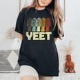 Morel Mushroom Yeet Jouet Amusant Pour Chasseurs De Champignons T-shirt oversize confortable pour femme Black