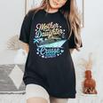 Mother And Daughter Cruise 2025 Mom Daughter Trip 2025 Women's Oversized Comfort T-Shirt Black