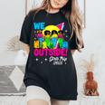 We Outside Girls Trip 2025 Afro Girls Black Together Women's Oversized Comfort T-Shirt Black