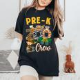 Pre K Zoo Field Trip 2025 Squad Matching Teacher Student Women's Oversized Comfort T-Shirt Black