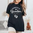 Promoted To Grandma Est 2025 For New Baby Women's Oversized Comfort T-Shirt Black