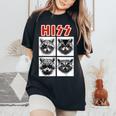 Raccoon Band Concert Oversized T-Shirt for All - Music Lovers Black