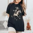 Raccoon Cowboy Vintage T-Shirt - Retro 90s Western Style for Women Black