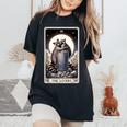 Raccoon Tarot The Lovers Comfort Colors Women's Oversized T-Shirt Black