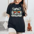 Retro Raccoon Sunglasses Women's Tee | Animal Lovers' Fun Style Black