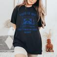 This Is My Rotting In Bed Shirt Raccoon Meme Sarcastic Women's Oversized Comfort Colors T-Shirt Black