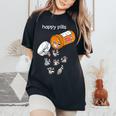 Women’s Comfort Colors T-Shirt | Happy Pills Raccoon Lover Gift Black