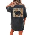 Raccoon Chemistry Elements Women's Comfort T-Shirt - Back Print Pepper